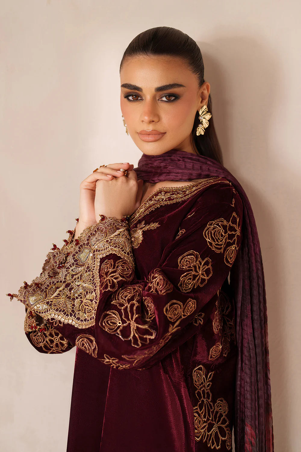 Baroque | EMBROIDERED VELVET | PR-1201