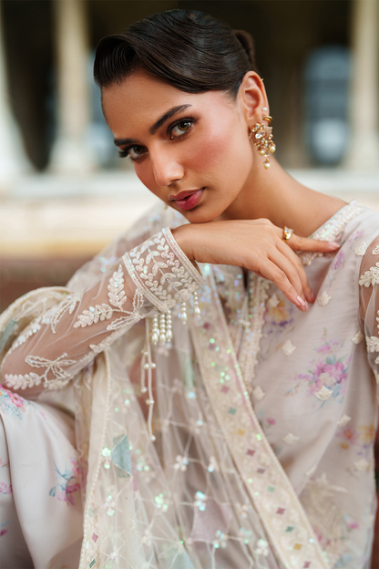 Iznik | Exclusive Formals | UE-534 Embroidered Net