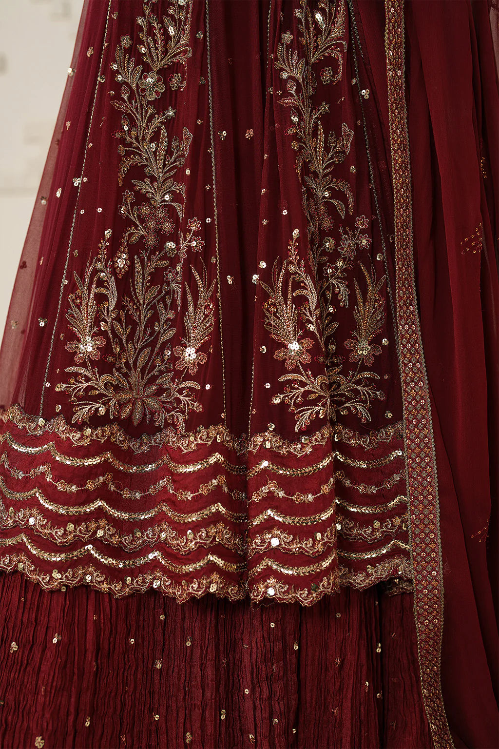 Iznik | Festive Formals | UE-622 Embroidered Chiffon