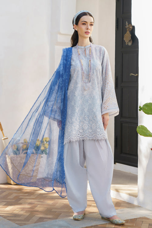 Baroque | Luxury Pret 24 | LAWN UF-582 - House Of Anaya