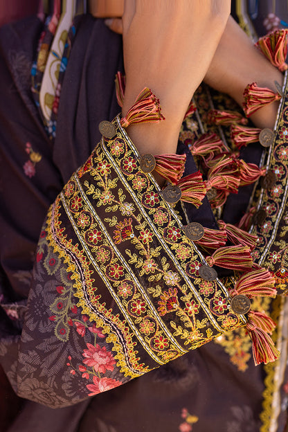 Cross Stitch | Eid Lawn 24 | GRAVEL - House Of Anaya