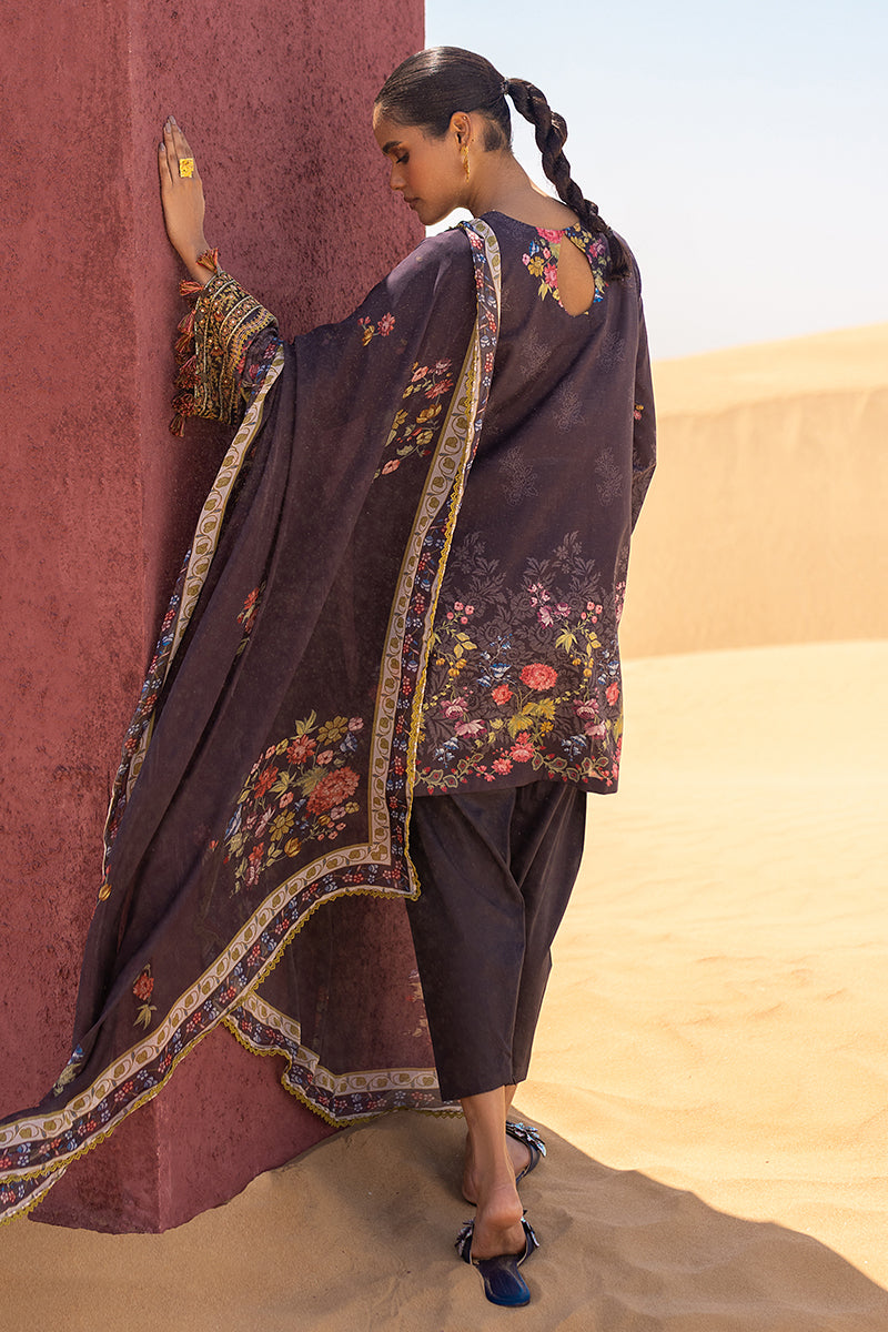 Cross Stitch | Eid Lawn 24 | GRAVEL - House Of Anaya