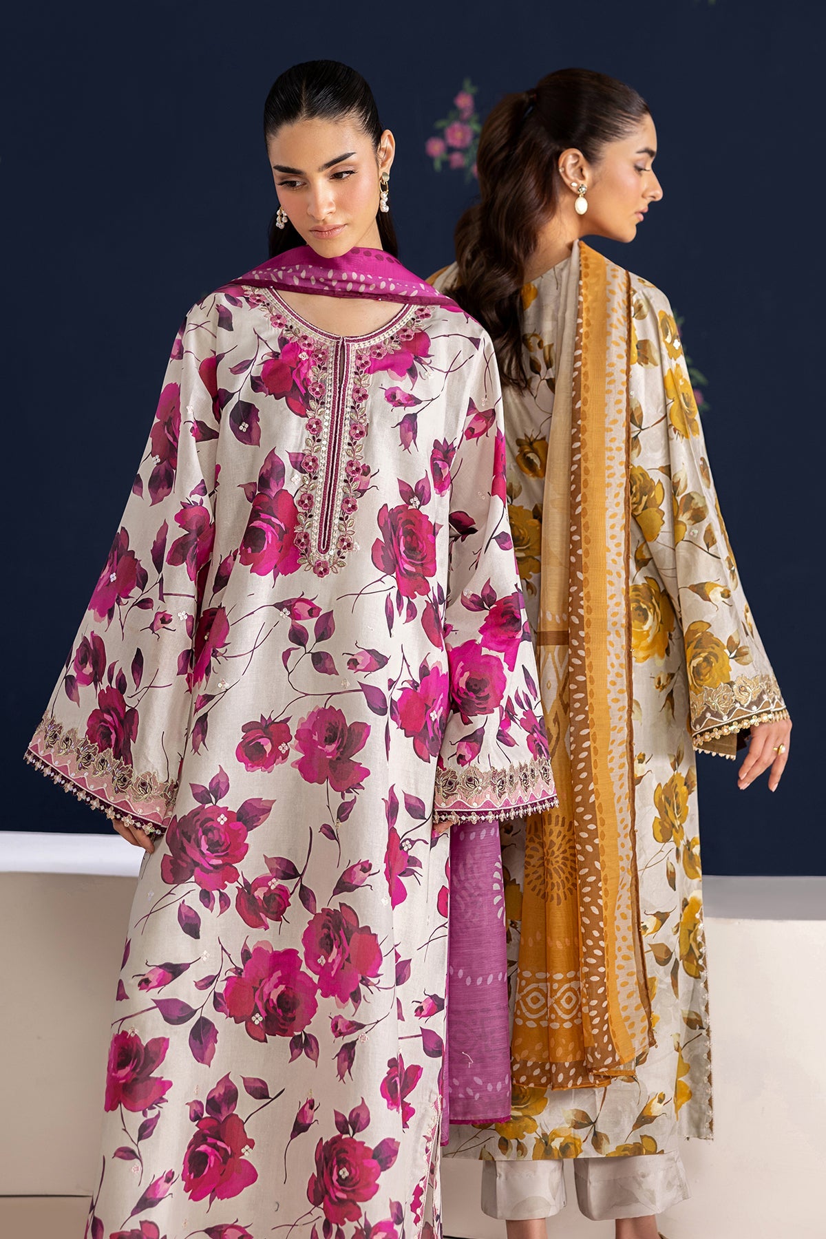 Baroque | Embroidered Lawn | SF-4462