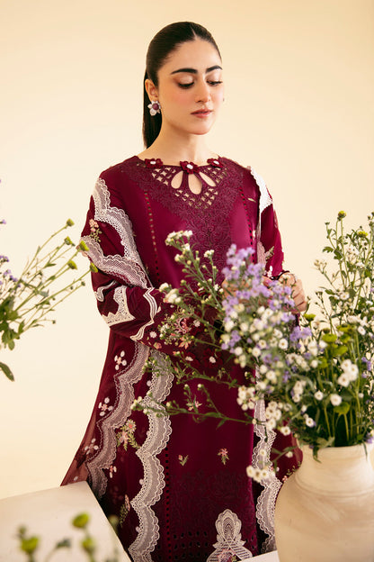 Qalamkar | Qlinekari Luxury Lawn | SQ-11 ZENAL - House Of Anaya
