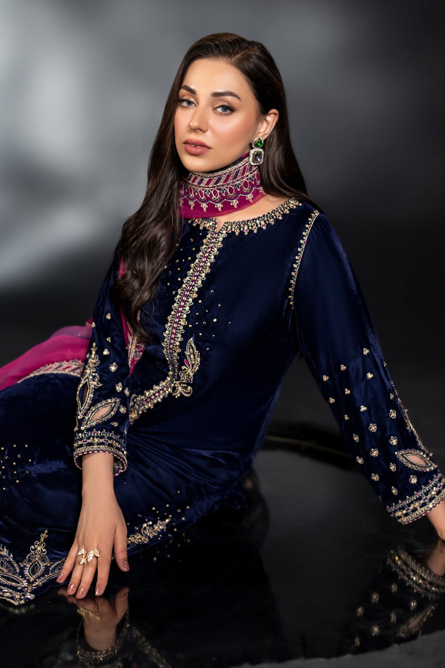 Naqshi | Makhmal 24 | IFRAH - House Of Anaya