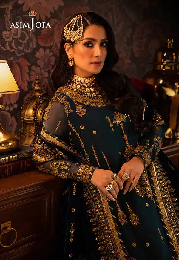 Asim Jofa | Makhmal Wedding Velvet 23 | AJMM-07 - House Of Anaya