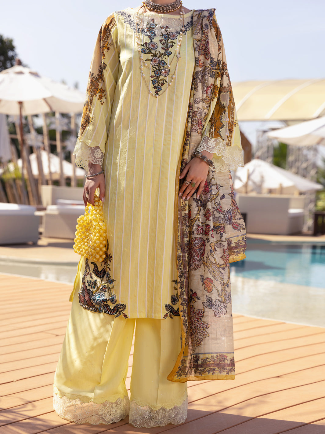Almirah | Luxury Edit | ALP-3PS-1527