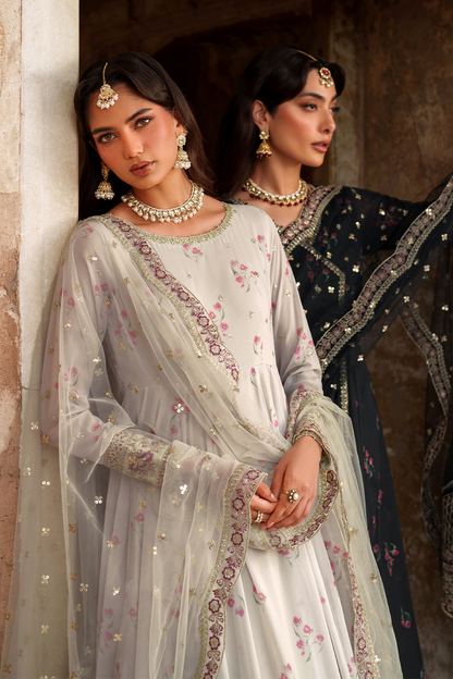 Iznik | Exclusive Formals | UE-551  Printed Chiffon