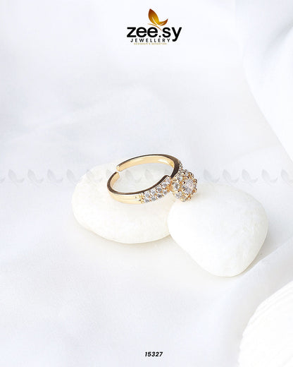 Intricate Flower Ring - Libasekhas