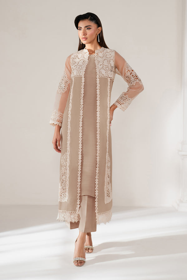 Baroque | Luxury Pret 25 | EMBROIDERED ORGANZA PR-1100