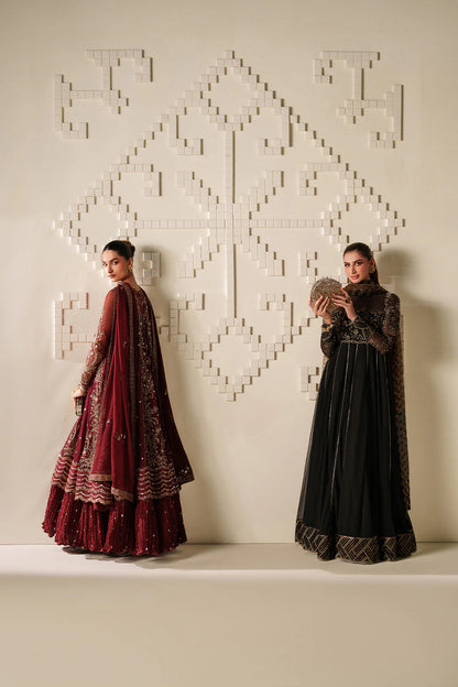 Iznik | Festive Formals | UE-622 Embroidered Chiffon