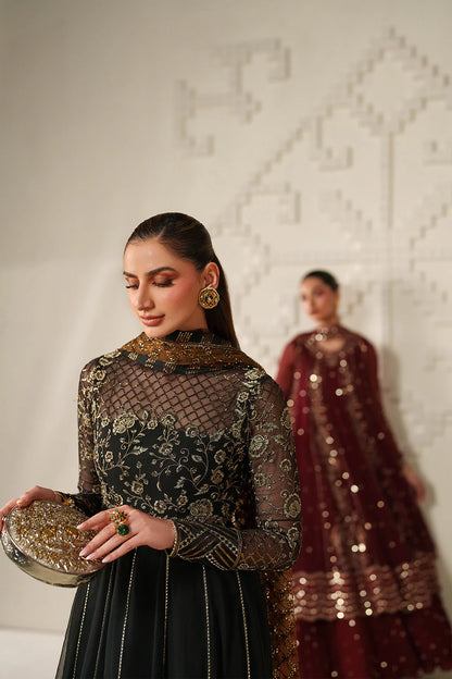 Iznik | Festive Formals | UE-622 Embroidered Chiffon