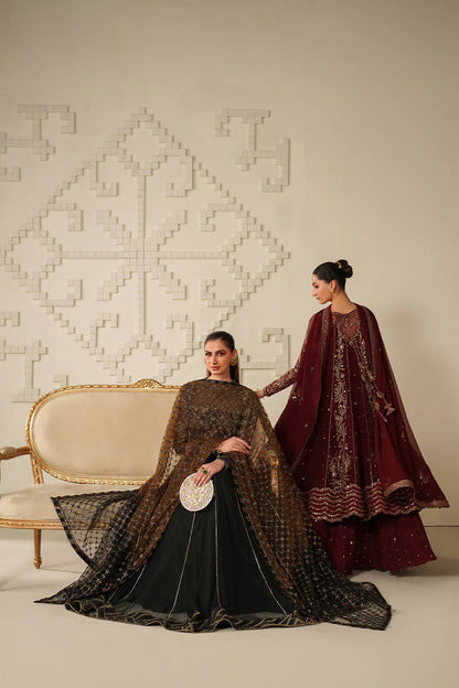 Iznik | Festive Formals | UE-621 Embroidered Chiffon