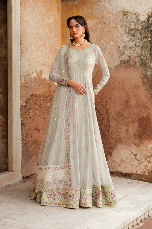 Iznik | Exclusive Formals | UE-551  Printed Chiffon