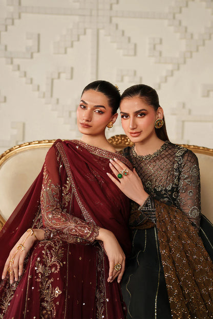Iznik | Festive Formals | UE-621 Embroidered Chiffon