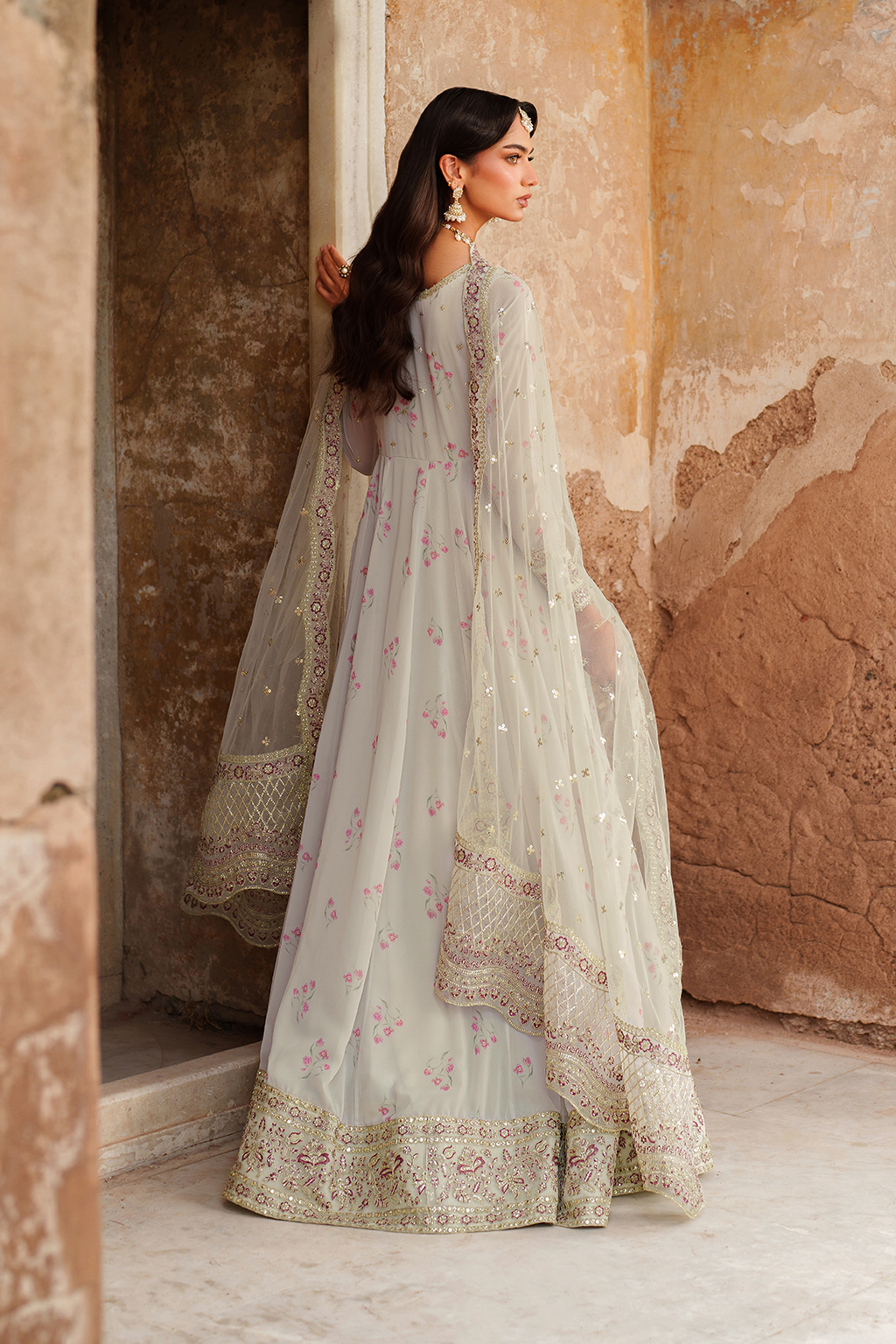 Iznik | Exclusive Formals | UE-551  Printed Chiffon