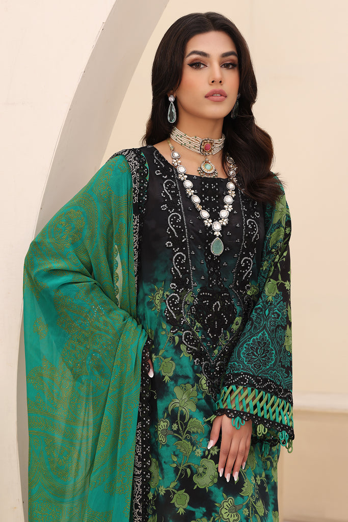 Charizma | Naranji Embroidered Lawn 24 | CN4-007 - House Of Anaya