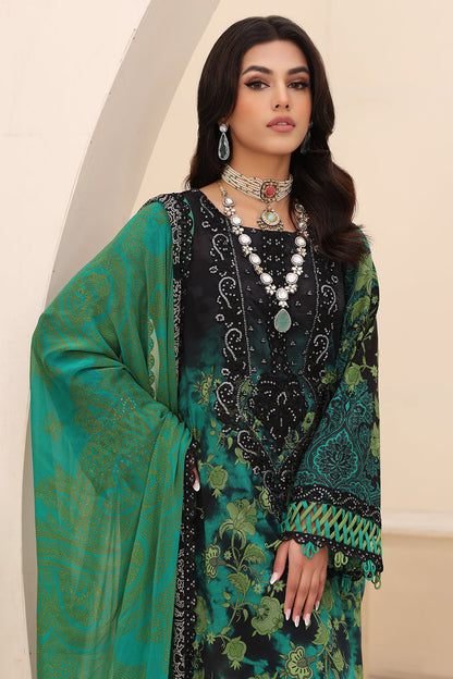 Charizma | Naranji Embroidered Lawn 24 | CN4-007 - House Of Anaya