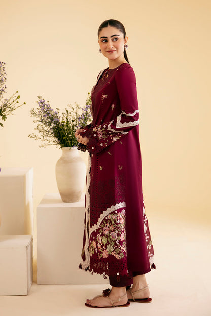 Qalamkar | Qlinekari Luxury Lawn | SQ-11 ZENAL - House Of Anaya