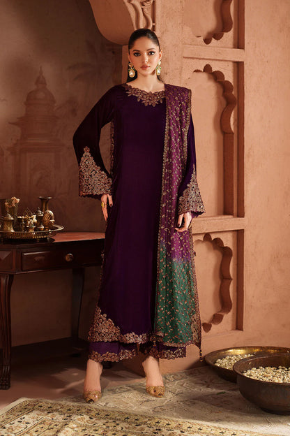 IZNIK | Raagni Velvet Formals | IV-57 Embroidered Velvet