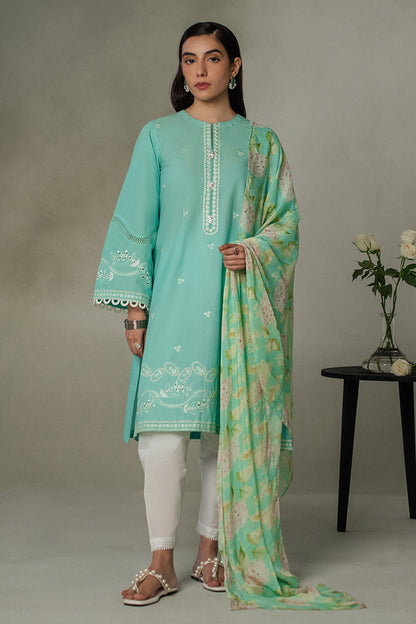 Cross Stitch | Eid Collection | SEA GREEN - House Of Anaya
