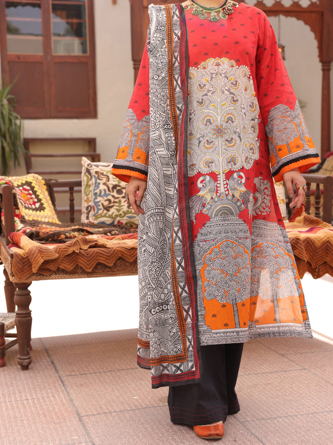 Almirah | Luxury Edit | ALP-3PS-1611