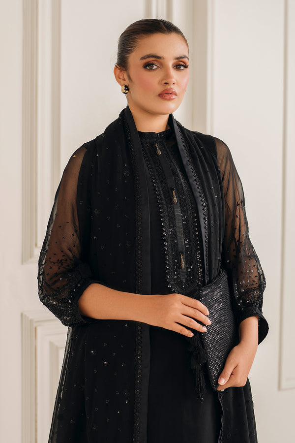 Baroque | Luxury Pret 25 | EMBROIDERED CHIFFON PR-1134