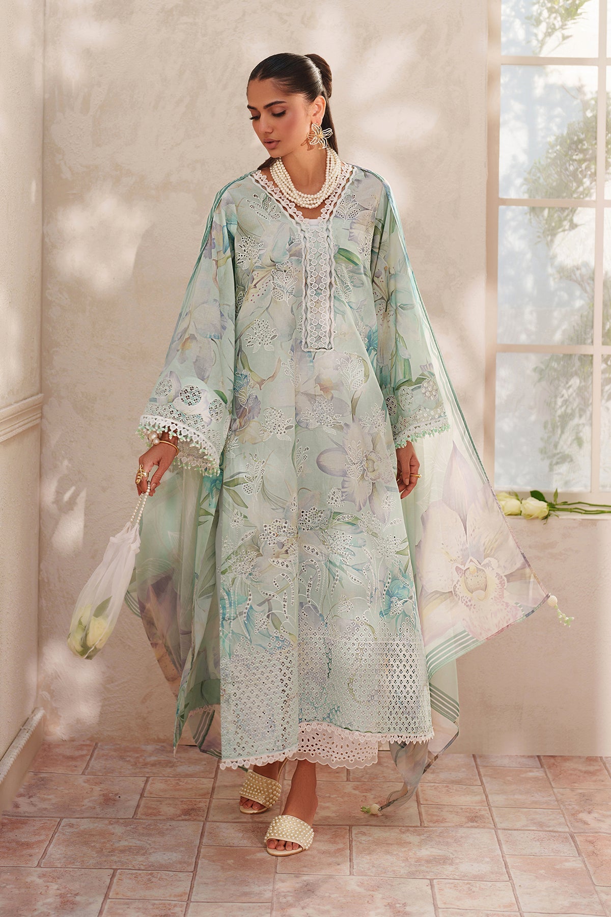 Baroque | Embroidered Lawn | SF-4410