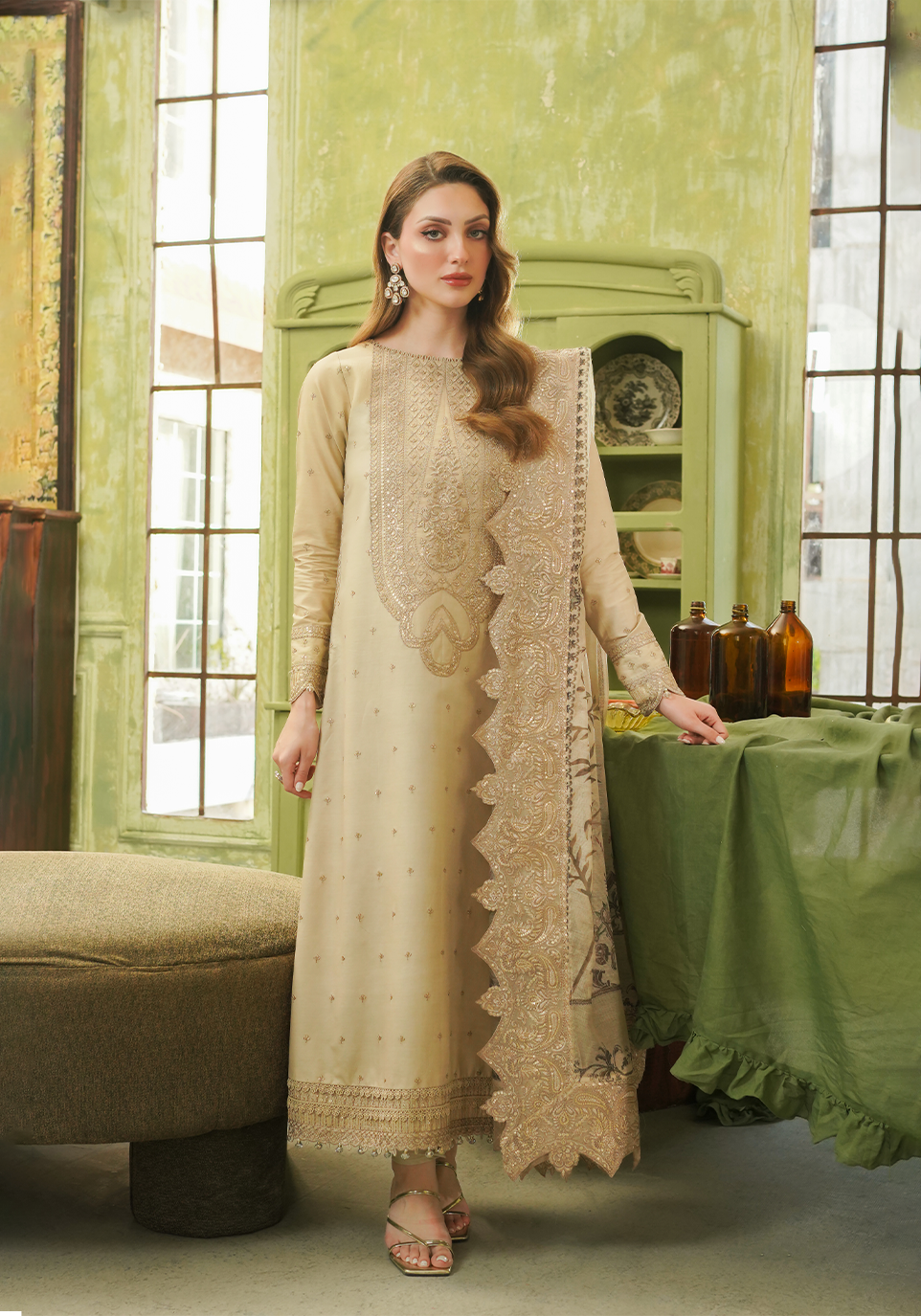 Zarqash | Tresor Luxury Lawn 24 | ZQT 0010 ALISA - House Of Anaya