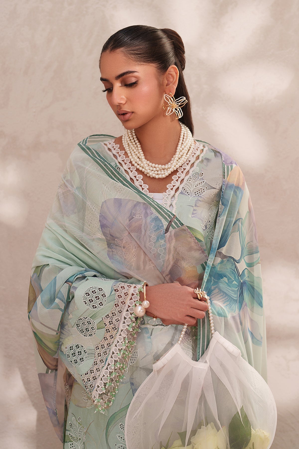Baroque | Embroidered Lawn | SF-4410