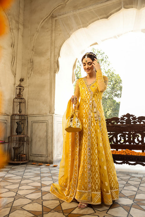 Maya | Eid Collection Cham Cham | KUNDAN ZARI - House Of Anaya