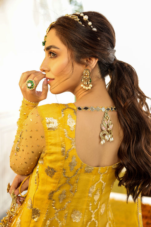 Maya | Eid Collection Cham Cham | KUNDAN ZARI - House Of Anaya