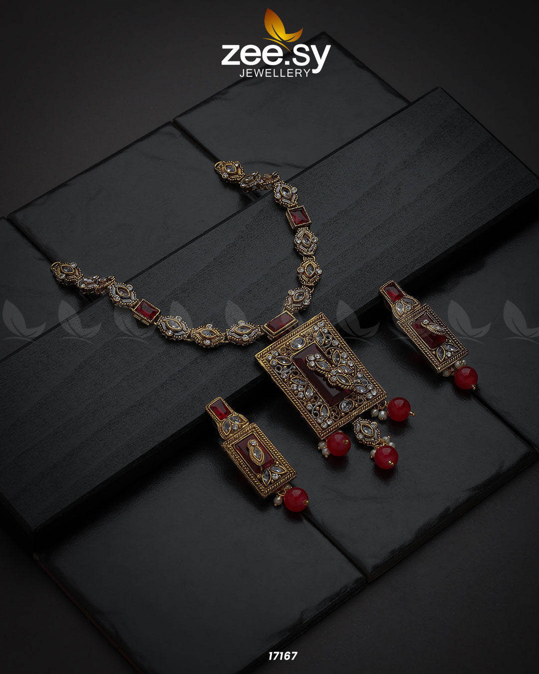 Majestic Gems Necklace - Libasekhas