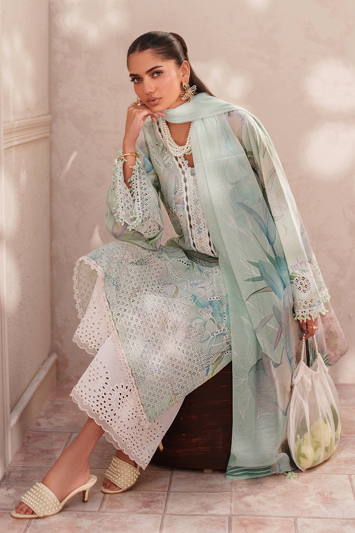 Baroque | Embroidered Lawn | SF-4410