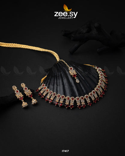 Classic Zircon Necklace - Libasekhas