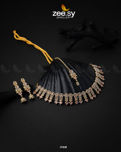 Classic Zircon Necklace - Libasekhas