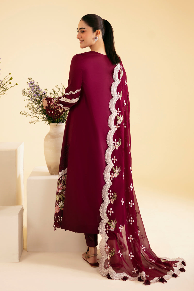 Qalamkar | Qlinekari Luxury Lawn | SQ-11 ZENAL - House Of Anaya