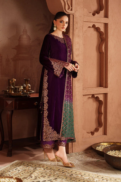 IZNIK | Raagni Velvet Formals | IV-57 Embroidered Velvet