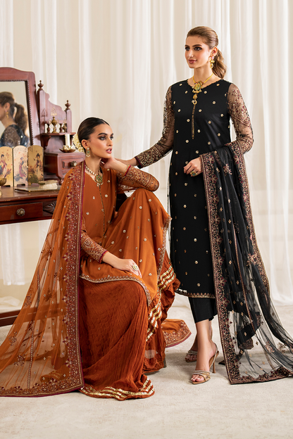 Iznik | Exclusive Formals | UE-288 Embroidered Net