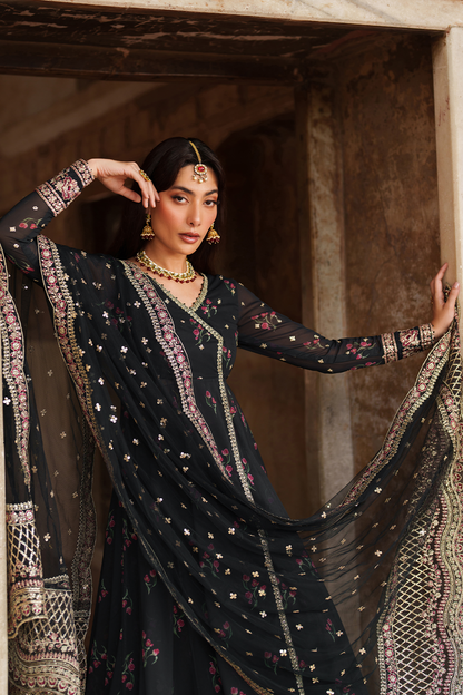 Iznik | Exclusive Formals | UE-550  Printed Chiffon