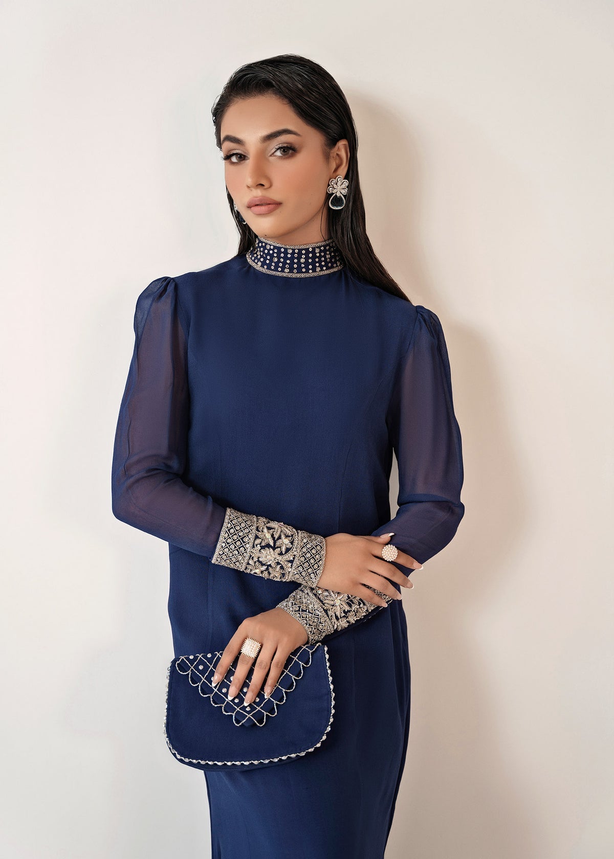 Dastoor | Euphoria Luxury Pret 24 | Azure