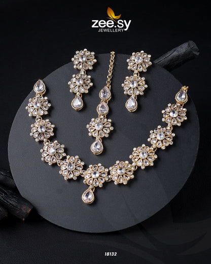 Narcissus Necklace Set - Libasekhas