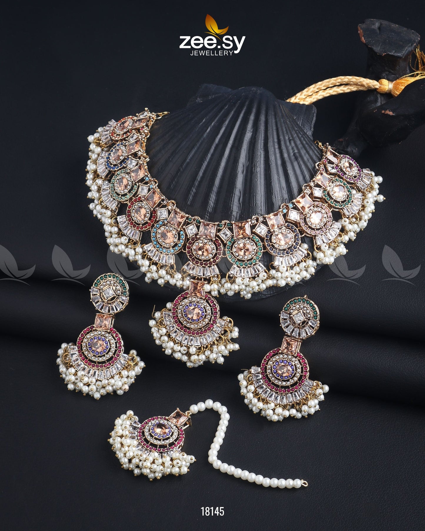 Anaya Necklace Set - Libasekhas