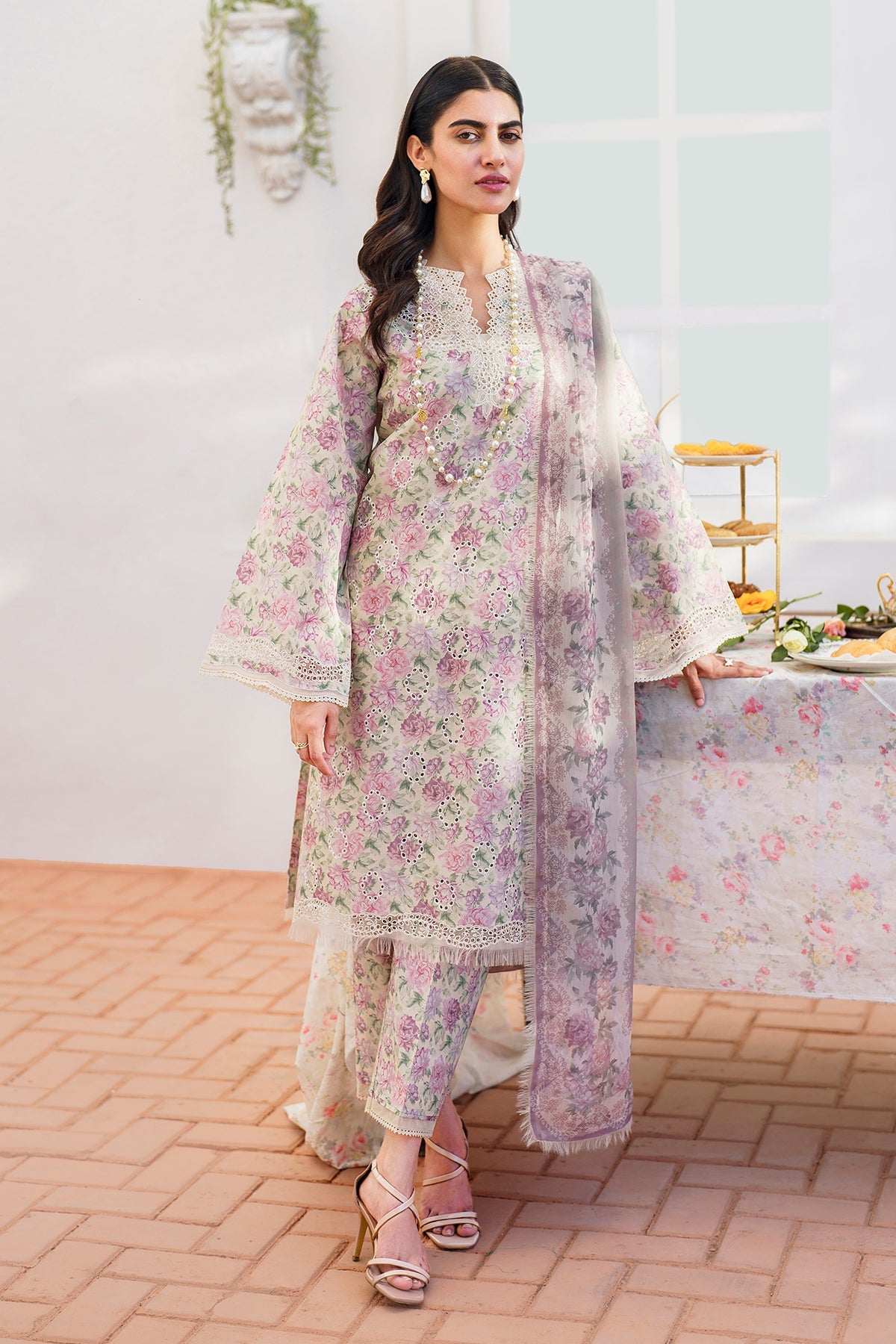 Baroque | Embroidered Lawn | SF-638