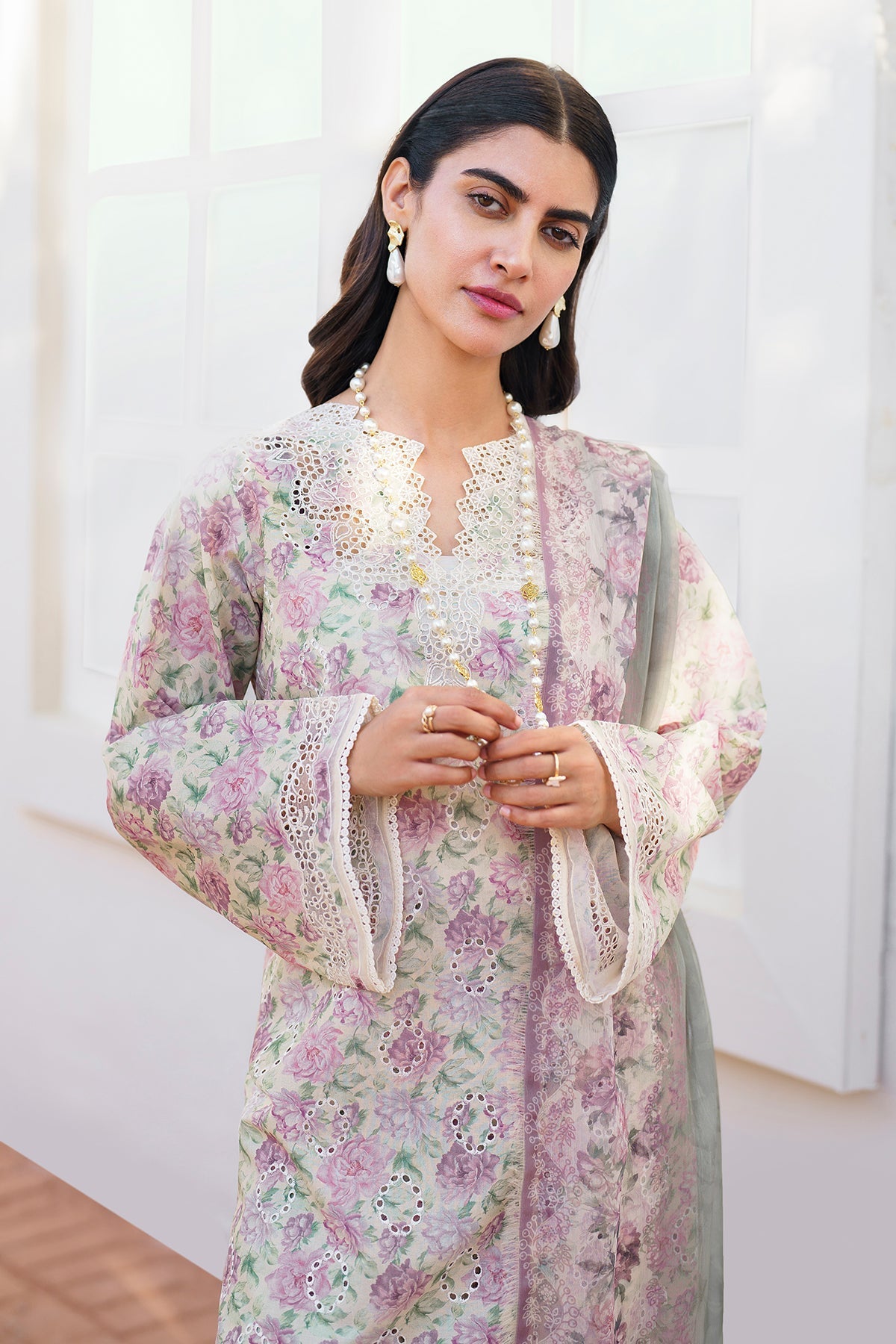 Baroque | Embroidered Lawn | SF-638