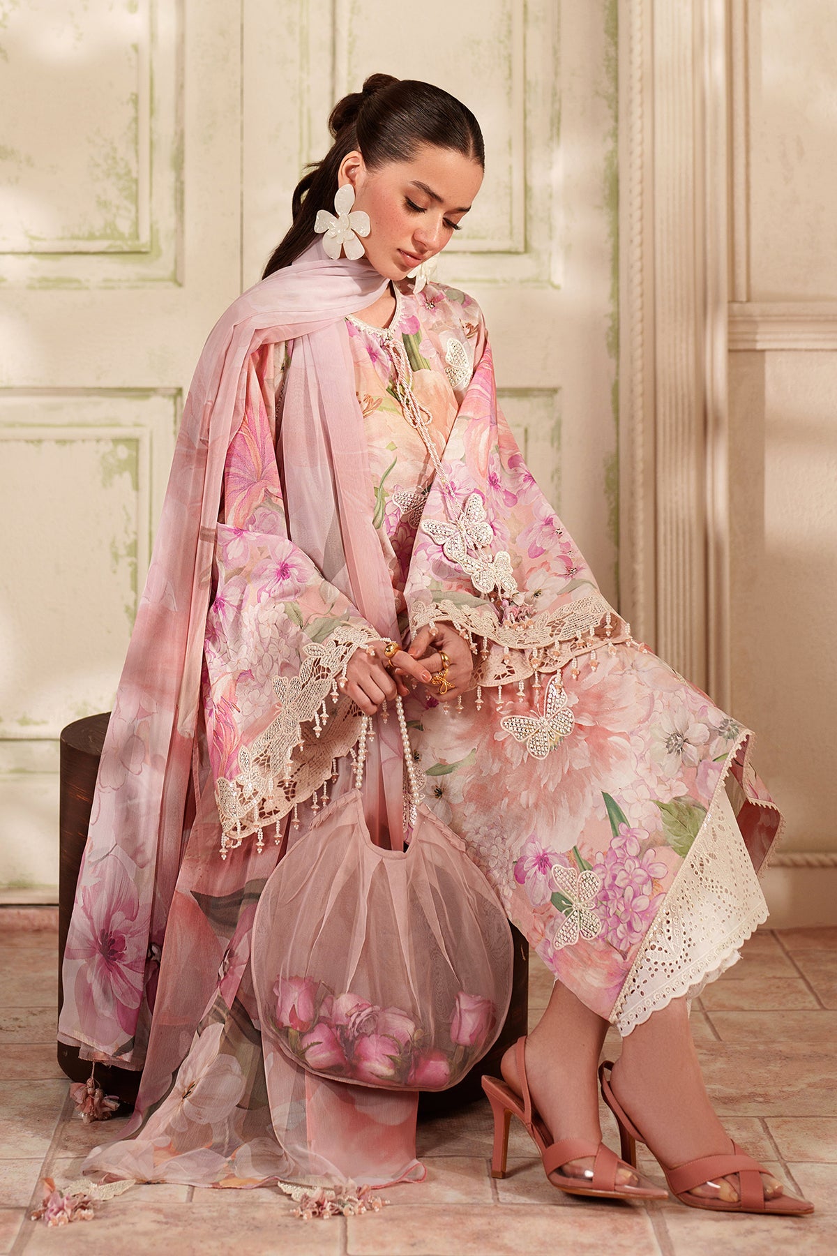 Baroque | Embroidered Lawn | SF-4412