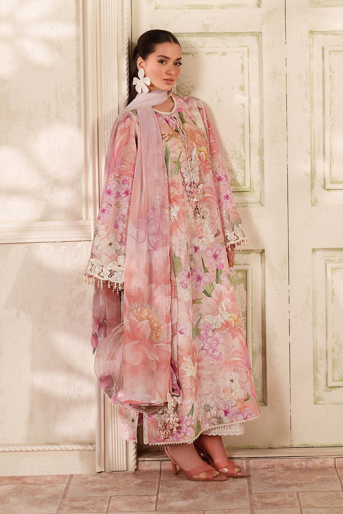 Baroque | Embroidered Lawn | SF-4412