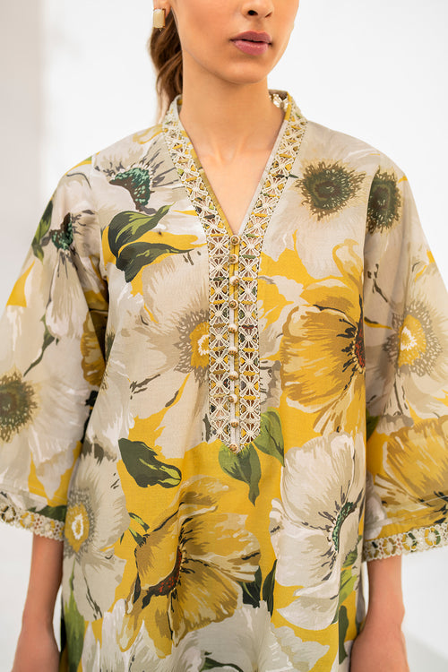 Baroque | Luxury Pret 24 | LAWN UF-669 - House Of Anaya