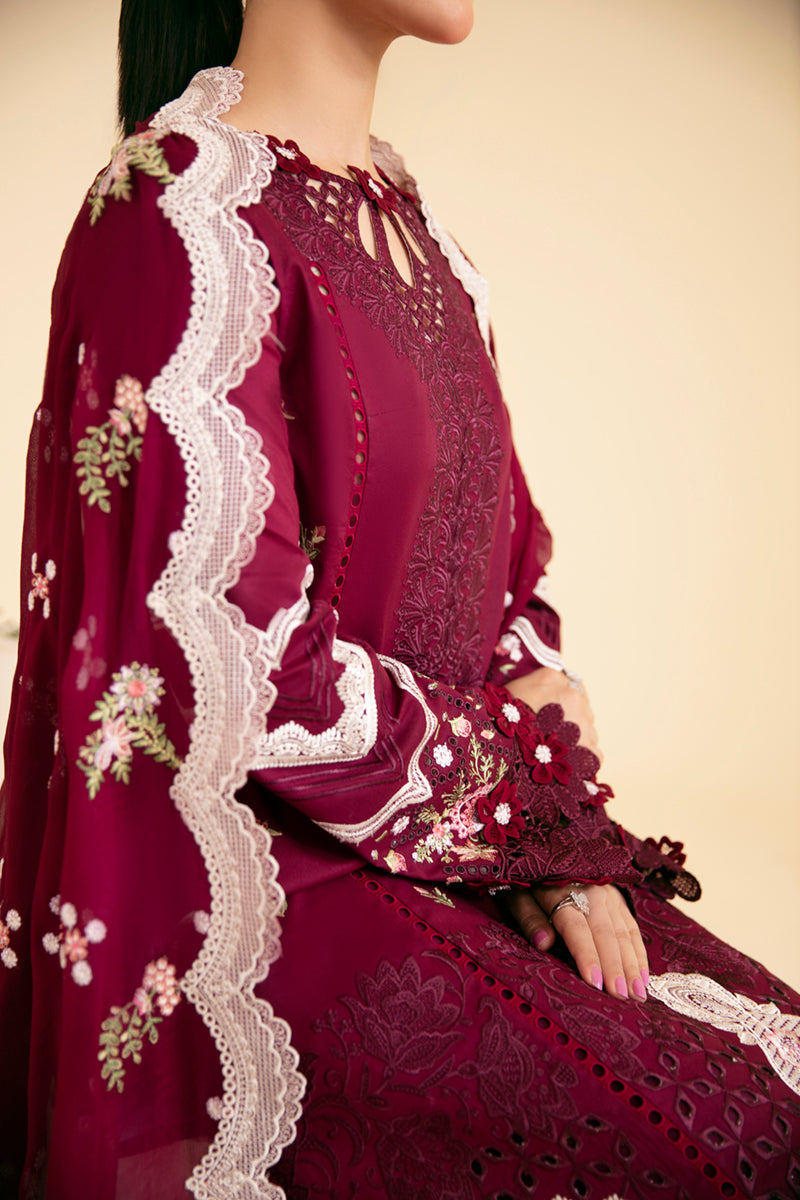 Qalamkar | Qlinekari Luxury Lawn | SQ-11 ZENAL - House Of Anaya