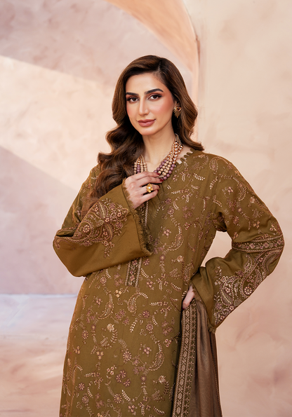 Zarqash | The Winter Luxe Pret | OLIVE REVERIE
